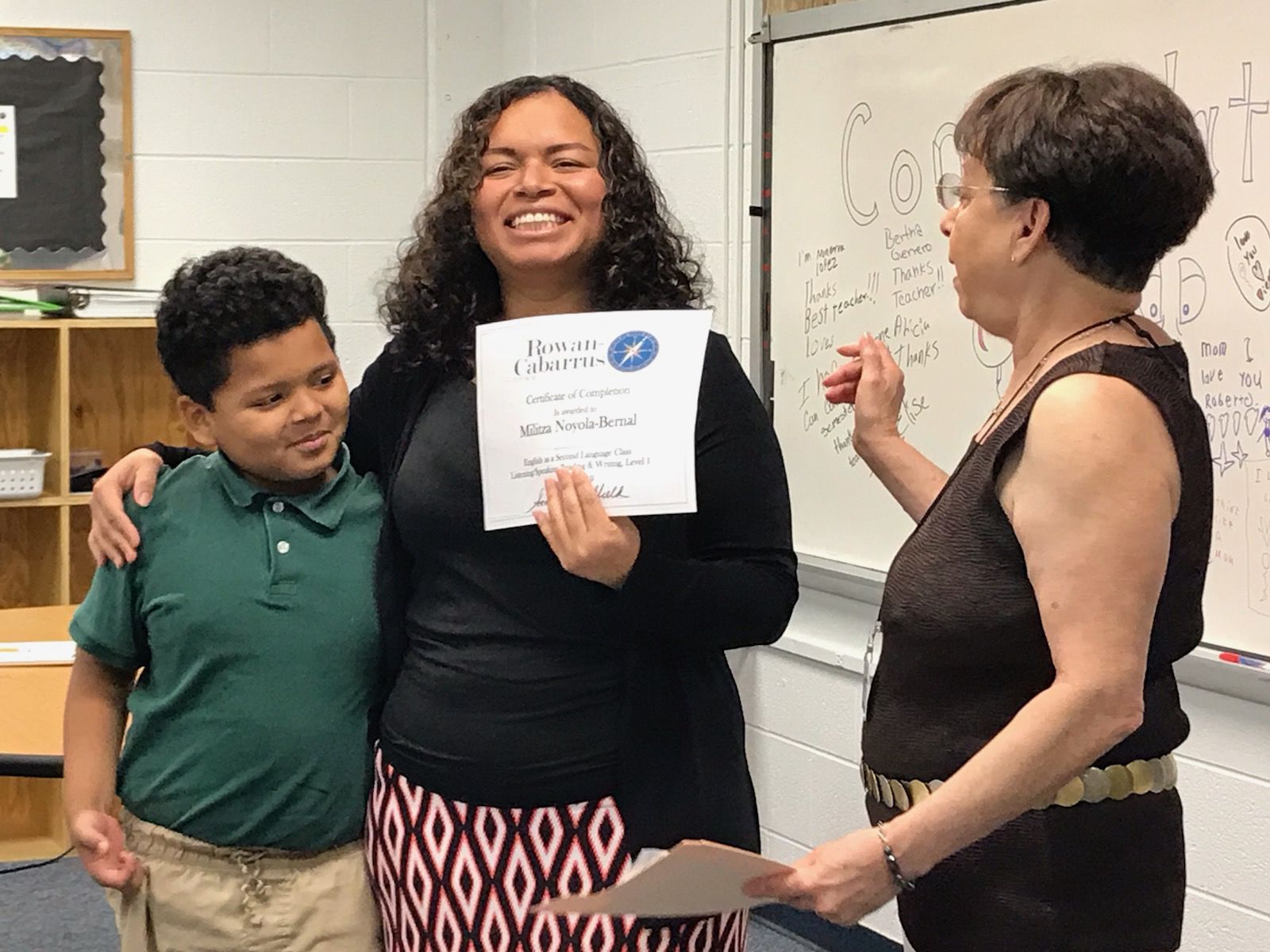 Fred L. Wilson parent graduation